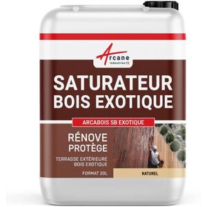 Saturateur pour bois exotique - 20L - Naturel - Incolore - Saturateur bois - Publicité Saturateur pour bois exotique - 20L - Naturel - Incolore - Saturateur bois - Publicité