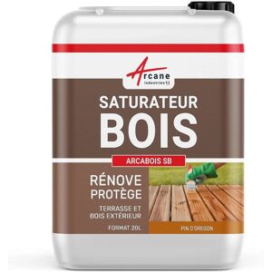 Saturateur pour terrasse en bois naturel Arcane Industries - 20L - Jusqu'à 100m² - Pin d'Oregon - Publicité Saturateur pour terrasse en bois naturel Arcane Industries - 20L - Jusqu'à 100m² - Pin d'Oregon - Publicité