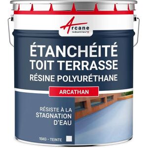 Imperméabilisation de toitures en polyuréthane blanc - Arcane Industries - Publicité Imperméabilisation de toitures en polyuréthane blanc - Arcane Industries - Publicité