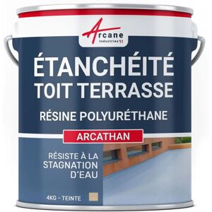 Imperméabilisation de Toitures Beige Arcathan - Industrie Arcane - Publicité Imperméabilisation de Toitures Beige Arcathan - Industrie Arcane - Publicité