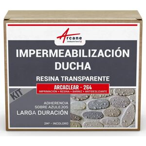 Kit d'étanchéité pour douche transparent - 2 m² - Arcane Industries - Publicité Kit d'étanchéité pour douche transparent - 2 m² - Arcane Industries - Publicité