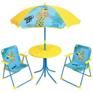 Zestaw mebli ogrodowych dla dzieci Fun House Marsupilami - 4 sztuki Zestaw mebli ogrodowych dla dzieci Fun House Marsupilami - 4 sztuki