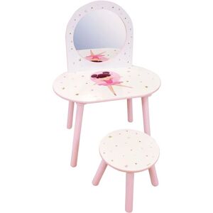 Casetta delle bambole Fun House con sgabello - Specchio in acrilico sicuro - Dai 3 anni Casetta delle bambole Fun House con sgabello - Specchio in acrilico sicuro - Dai 3 anni