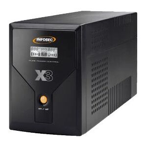Infosec X3 EX LCD USB 2000 - Onduleur 2 kVA Ligne-Interactive - 4 prises - Publicité Infosec X3 EX LCD USB 2000 - Onduleur 2 kVA Ligne-Interactive - 4 prises - Publicité