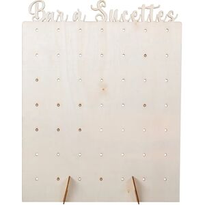 JADEO Support à Sucettes en Bois - Pour Confiseries - Publicité JADEO Support à Sucettes en Bois - Pour Confiseries - Publicité