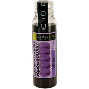 Patisdécor - P1167 - Violet - 30 ml - Colorant alimentaire - Publicité Patisdécor - P1167 - Violet - 30 ml - Colorant alimentaire - Publicité