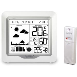 Időjárásállomás La Crosse Technology WS6823 - Ezüst, Fehér, LCD Időjárásállomás La Crosse Technology WS6823 - Ezüst, Fehér, LCD