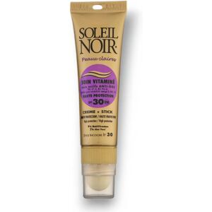 Ensemble solaire SPF30 Soleil Noir - Soins visage & lèvres - Publicité Ensemble solaire SPF30 Soleil Noir - Soins visage & lèvres - Publicité