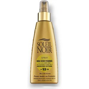 Soleil Noir SPF 15 Huile Sèche Peau Bronzée - Publicité Soleil Noir SPF 15 Huile Sèche Peau Bronzée - Publicité