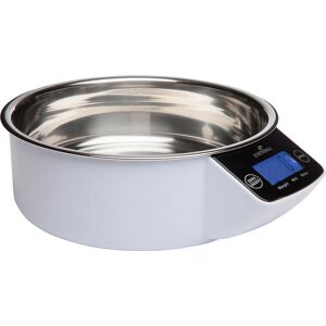 Gamelle pour animaux avec balance - Blanc 1L - Publicité Gamelle pour animaux avec balance - Blanc 1L - Publicité