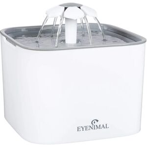 Fontaine Eyenimal Bloom - 2L - Blanc et Gris - Pour Chat - Publicité Fontaine Eyenimal Bloom - 2L - Blanc et Gris - Pour Chat - Publicité