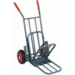 Ribimex PRCDBV Handkar - Capaciteit 250kg, Opvouwbare Platfom, Luchtbanden Ribimex PRCDBV Handkar - Capaciteit 250kg, Opvouwbare Platfom, Luchtbanden