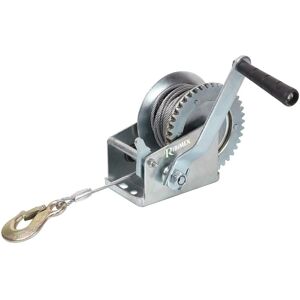Ribimex PRTRM1000 hand winch - Capacity 540/1080 kg - Steel cable 4.5mm x 10m Ribimex PRTRM1000 hand winch - Capacity 540/1080 kg - Steel cable 4.5mm x 10m