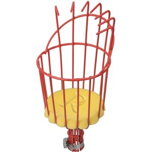 Ribimex Fruit Picker Basket - 14/20cm Steel, Telescopic Handle Ribimex Fruit Picker Basket - 14/20cm Steel, Telescopic Handle
