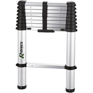 Scala Ribimex PRET094 - Telescopica 9 Gradini - Alluminio Leggero Scala Ribimex PRET094 - Telescopica 9 Gradini - Alluminio Leggero