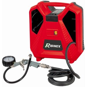 Ribimex PRCOMP1/KIT Compresor de aire - Portátil, 1100W, 8 bar Ribimex PRCOMP1/KIT Compresor de aire - Portátil, 1100W, 8 bar