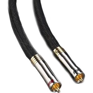 Real Cable CHEVERNY II RCA - Câble audio stéréo - 1 m - Noir - Publicité Real Cable CHEVERNY II RCA - Câble audio stéréo - 1 m - Noir - Publicité