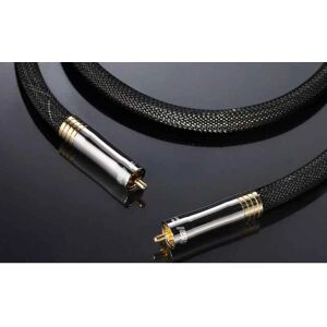Real Cable Cheverny II SUB 3 m RCA Noir - Câble audio - Publicité Real Cable Cheverny II SUB 3 m RCA Noir - Câble audio - Publicité