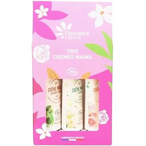 Fleurance Nature Hand Cream Set - Almond, Jasmine & Rose - Organic Hand Care Fleurance Nature Hand Cream Set - Almond, Jasmine & Rose - Organic Hand Care