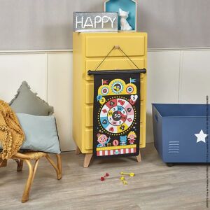 Janod Magnetic Carnival Dartboard - Family Fun & Skill Development Janod Magnetic Carnival Dartboard - Family Fun & Skill Development