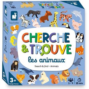 Janod - Mon Premier Cherche Et Trouve Animals - Children's Observation Game Janod - Mon Premier Cherche Et Trouve Animals - Children's Observation Game