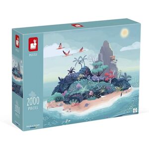Janod Puzzle Mystiska Ö 2000 Delar - Pussel Janod Puzzle Mystiska Ö 2000 Delar - Pussel