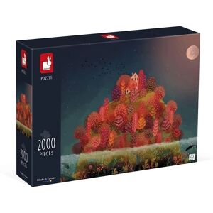 Janod Puzzle Rouge Automne - 2000 Pièces - Type de Puzzle - Publicité Janod Puzzle Rouge Automne - 2000 Pièces - Type de Puzzle - Publicité
