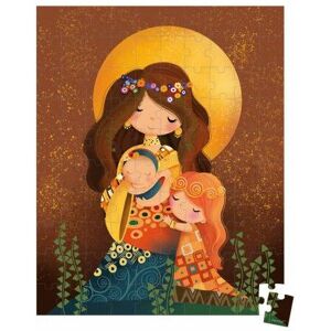 Janod Puzzle 100 pcs Inspired by Klimt - Kids Art Activity Janod Puzzle 100 pcs Inspired by Klimt - Kids Art Activity