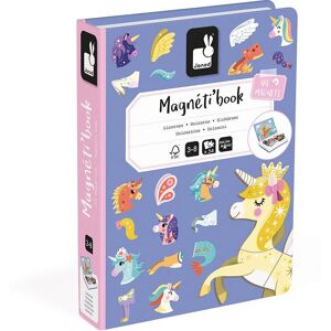 Janod J02584 Utbildninglek - Magnetiska Enhörningar - 44 Magneter & 10 Kort Janod J02584 Utbildninglek - Magnetiska Enhörningar - 44 Magneter & 10 Kort