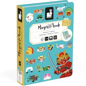 Janod J02598 Magnetic History Learning Toy - 60 Magnets & 12 Cards Janod J02598 Magnetic History Learning Toy - 60 Magnets & 12 Cards