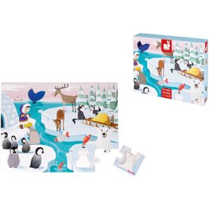 Janod J02773 20-piece Animal Puzzle - Jigsaw Toy Janod J02773 20-piece Animal Puzzle - Jigsaw Toy
