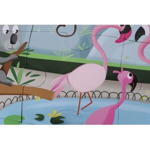 Janod J02774 Zoo Tactile Puzzle - Puzzle, 20 pcs Janod J02774 Zoo Tactile Puzzle - Puzzle, 20 pcs