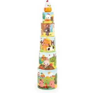 Janod My First Farm Animals Pyramid - Early-Learning Toy Janod My First Farm Animals Pyramid - Early-Learning Toy