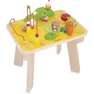 Janod Tavolo Attività in Legno - Fattoria per Bambini 1+, Janod Tavolo Attività in Legno - Fattoria per Bambini 1+,