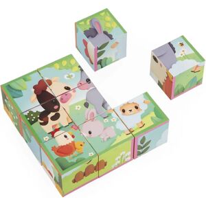 Janod Farm Animal Cardboard Blocks - Educational Toy Janod Farm Animal Cardboard Blocks - Educational Toy
