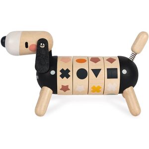 Janod Sweet Cocoon Shapes And Colours Dog - Learning Toy Janod Sweet Cocoon Shapes And Colours Dog - Learning Toy