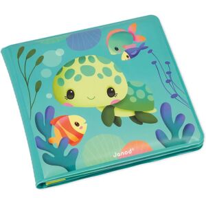 Janod Waterproof Bath Book - Sea Turtle Adventure - 8 Pages Janod Waterproof Bath Book - Sea Turtle Adventure - 8 Pages