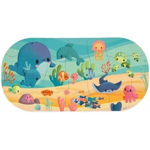 Janod Puzzle - 28 pcs Sea Animals Bath Toy - Develops Motor Skills Janod Puzzle - 28 pcs Sea Animals Bath Toy - Develops Motor Skills