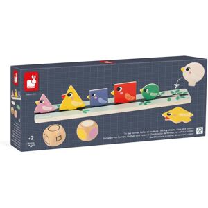 Janod - Educational Sorting Game - Shapes, Sizes, Colors - 76 Pieces - Duo or Solo - 2+ yrs Janod - Educational Sorting Game - Shapes, Sizes, Colors - 76 Pieces - Duo or Solo - 2+ yrs