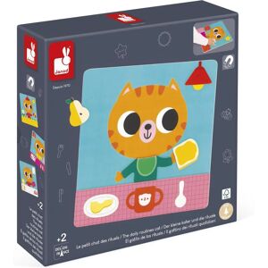 Janod Routine Cat Educational Toy - Learning & Cognitive Development Janod Routine Cat Educational Toy - Learning & Cognitive Development