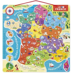 Juratoys J05480 French Geography Learning Toy - 93 Magnets Juratoys J05480 French Geography Learning Toy - 93 Magnets