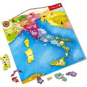 Puzzle Magnétique de la Carte de l'Italie Janod - Jouet Éducatif - Publicité Puzzle Magnétique de la Carte de l'Italie Janod - Jouet Éducatif - Publicité