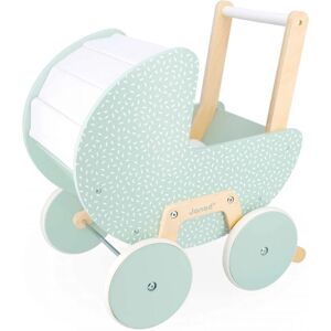 Janod Zen Doll's Pram - Wooden Toy for Kids Janod Zen Doll's Pram - Wooden Toy for Kids