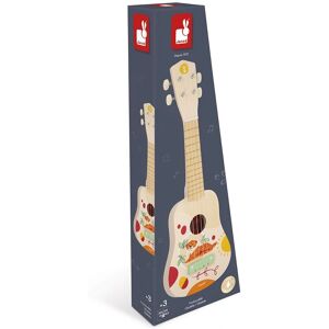 Janod Sunshine Wooden Ukulele - Children's Musical Instrument - Pretend Play Janod Sunshine Wooden Ukulele - Children's Musical Instrument - Pretend Play