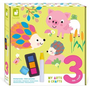 Janod Creative Art Set - Animal Scenes - 3+ Kids Art & Crafts Kit Janod Creative Art Set - Animal Scenes - 3+ Kids Art & Crafts Kit
