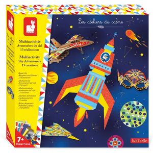 Janod Creative Spacecraft Art & Craft Set - 13 Projects for Kids Janod Creative Spacecraft Art & Craft Set - 13 Projects for Kids