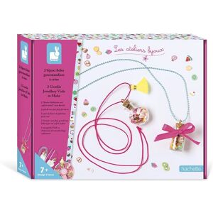 Janod Creative Jewelry Set - 2 Bottles - Ages 7+ Janod Creative Jewelry Set - 2 Bottles - Ages 7+