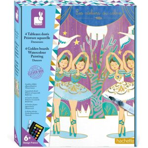 Janod - Kit de acuarela de bailarinas - Regalo - 6+ Janod - Kit de acuarela de bailarinas - Regalo - 6+
