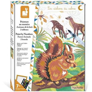 Janod Forest Animals Paint-by-Numbers Art Kit - Creative Fun for Kids Janod Forest Animals Paint-by-Numbers Art Kit - Creative Fun for Kids