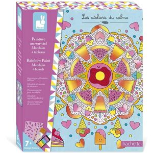 Janod Rainbow Painting Mandalas - Creative Kit for Kids Janod Rainbow Painting Mandalas - Creative Kit for Kids
